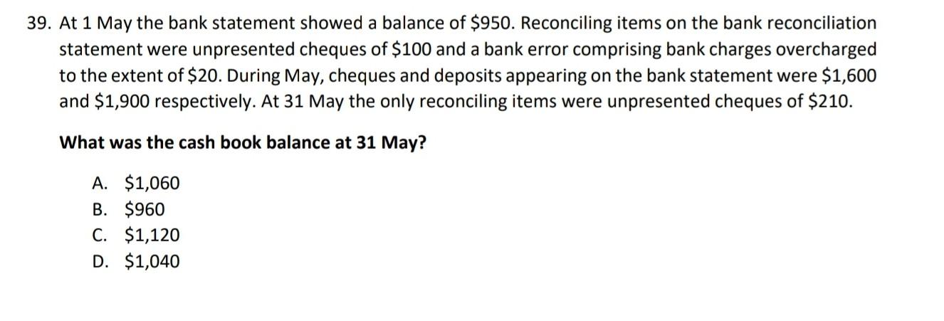 account on 31 October had a balance of $45,890. In an attempt