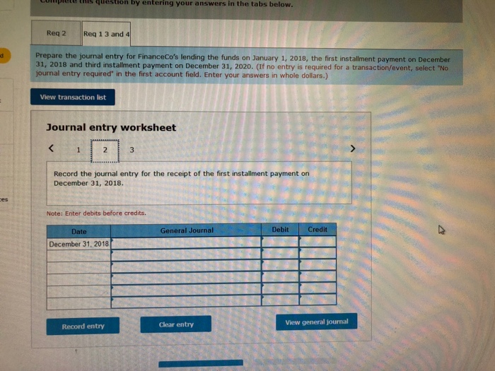construct a playground. Corbin signed a three-year, 8% installment note to be