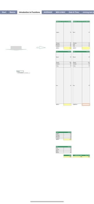 (with learning content incorprated into each worksheet). Within the Workbook there will