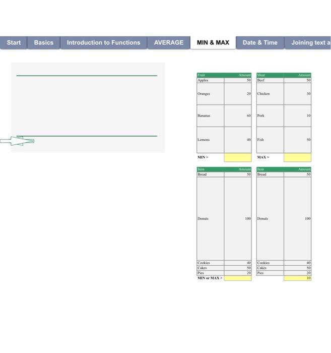 the Excel Workbook. Where it requires that you input a forumula or