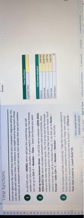 need to work through and answer questions (creating forumulas and functions). There