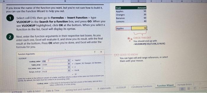 you first open the Excel Workbook, begin with the Start worksheet. Each