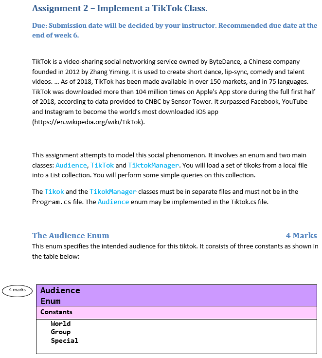 In C#, Console App (.NET Framework) Please provide the code with Visual