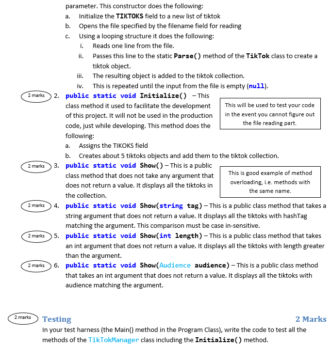 Recommended due date at the end of week 6. TikTok is a