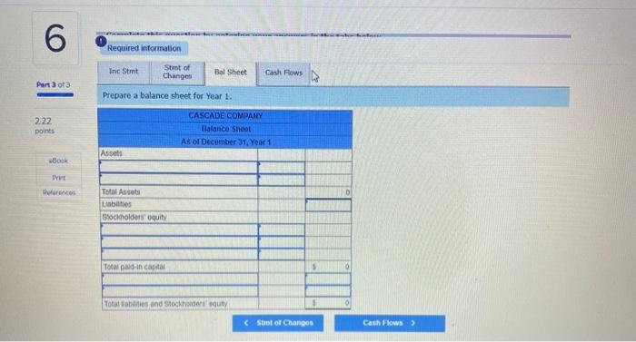 1, Year 1, when it acquired S164,000 cash from the owners. During