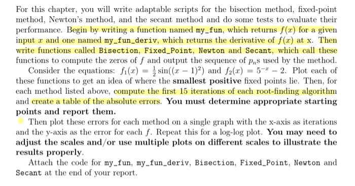Code in MATLAB! I need everything please! Step by step and it's
