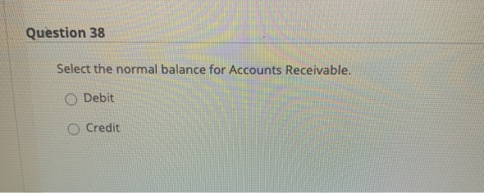 Accumulated Depreciation, Equipment. Asset O Contra-Asset Liability Revenue Expense Question 37 Select