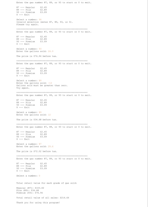 If the user enters the negative number(s), convert it/them to positive number(s)
