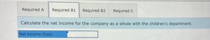 are housed in a single store. In recent years, the children's department