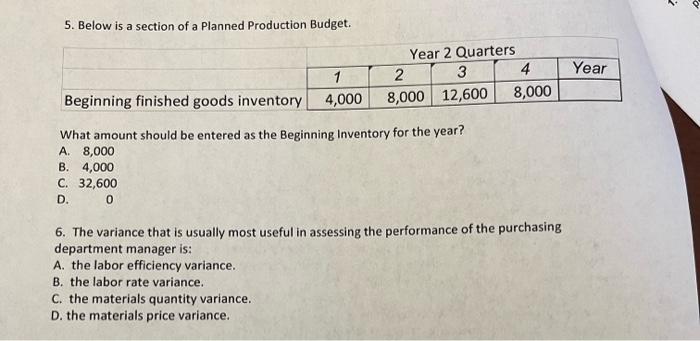 plz answer all and show work 5. Below is a section of