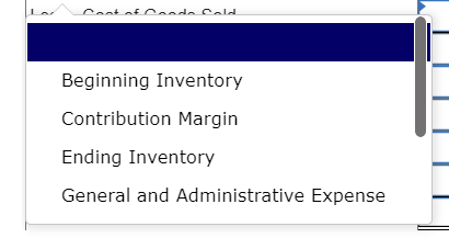 operations follows: Number of units produced 2,400 Number of units sold 1,450