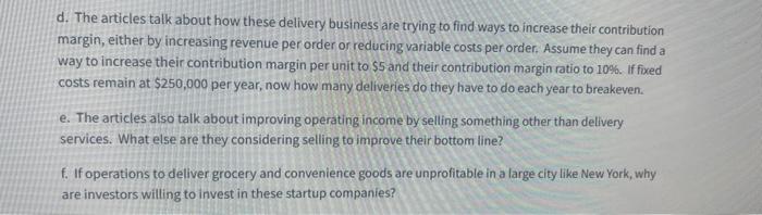 New York City, Losses Mount for Startups Racing to Deliver Groceries Fast