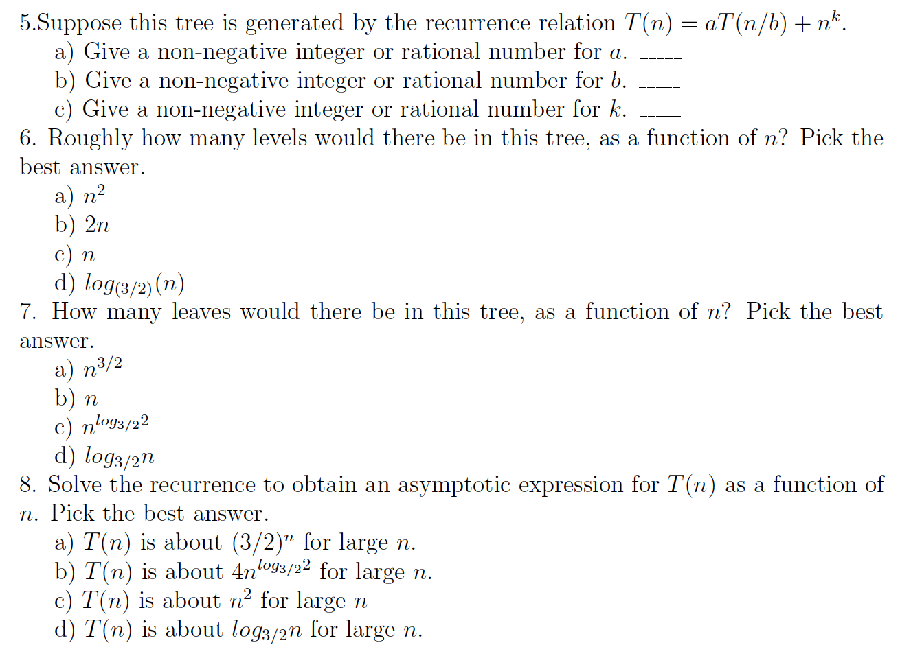 a recursion tree that looks like this: Nous contide a reunion tres