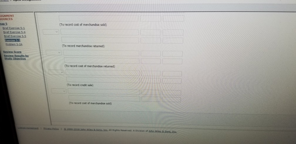 cost of $14 each. The company uses a perpet Sept. 6 Purchased