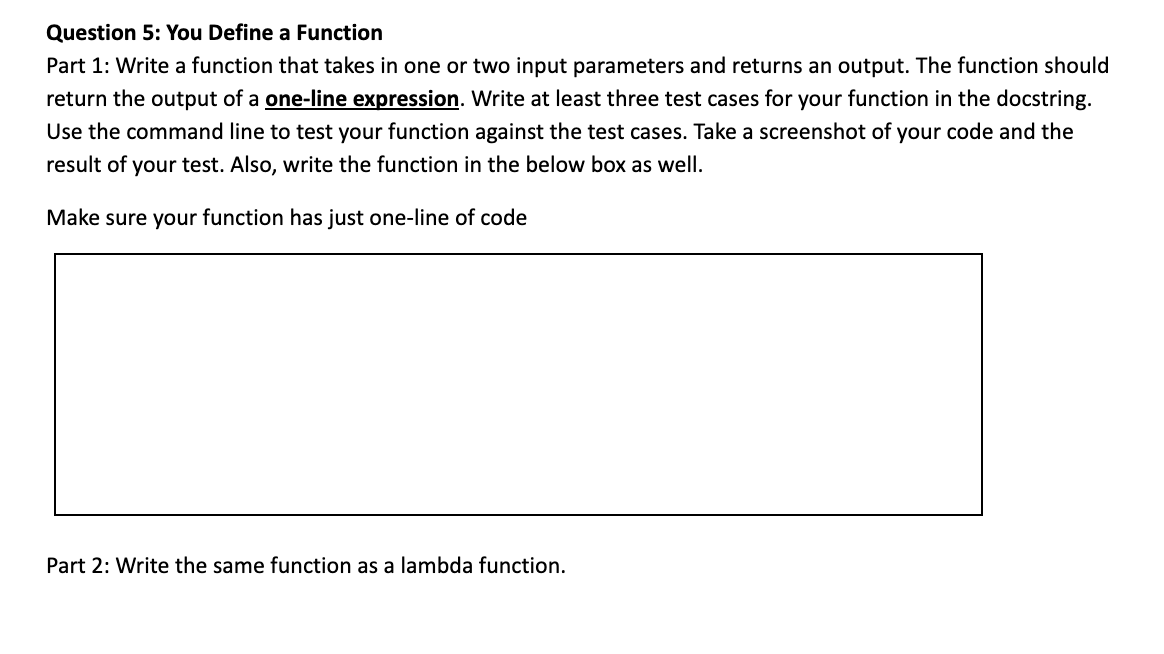 Part 2: Try to rewrite the same expression, this time entirely with