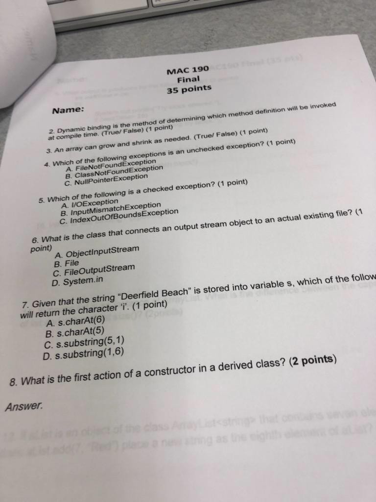 superclass constructor arguments . keyword super, followed by a dot and the