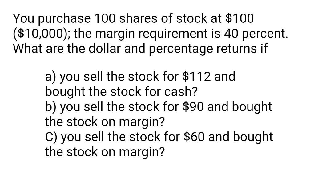 prolem#6 please just answer problem #2 and #3 A stock sells for