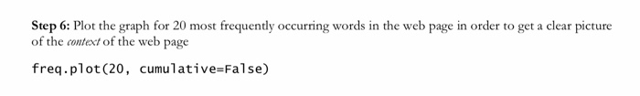 we will grab a webpage, 'btps://en.wikipedia.org/wikil SpaceX'and analyze the text to see