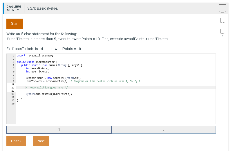 will cause the following code to print 'greater than 18' if the