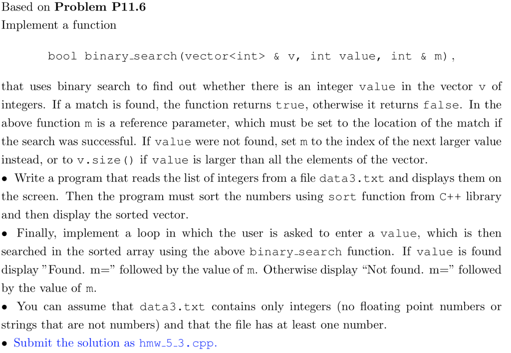 Can anyone use C++ to solve this problem? Based on Problem