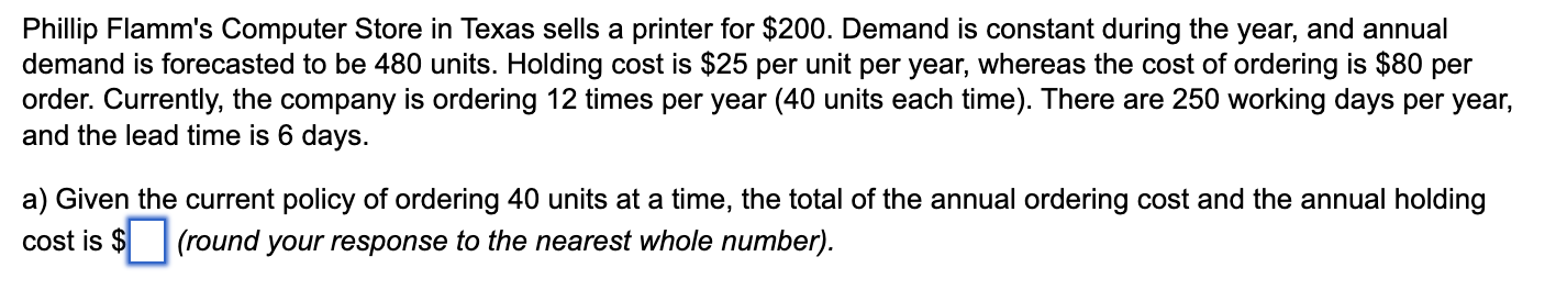  Phillip Flamm's Computer Store in Texas sells a printer for $200.