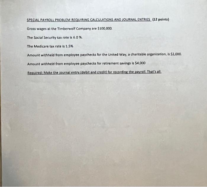 rates: 1.5% 6.0% Social Security tax Medicare tax Federal unemployment compensation tax