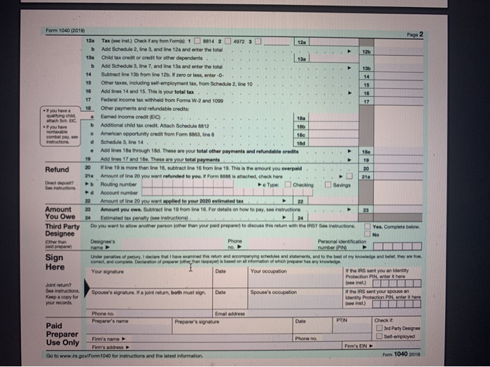 $11,000 of federal income taxes from Jeremy's paychecks during the year. Jeremy