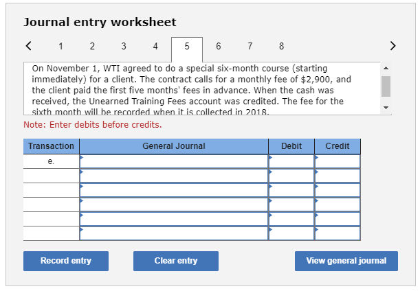 directly to the school. WTI also offers training to groups in off-site
