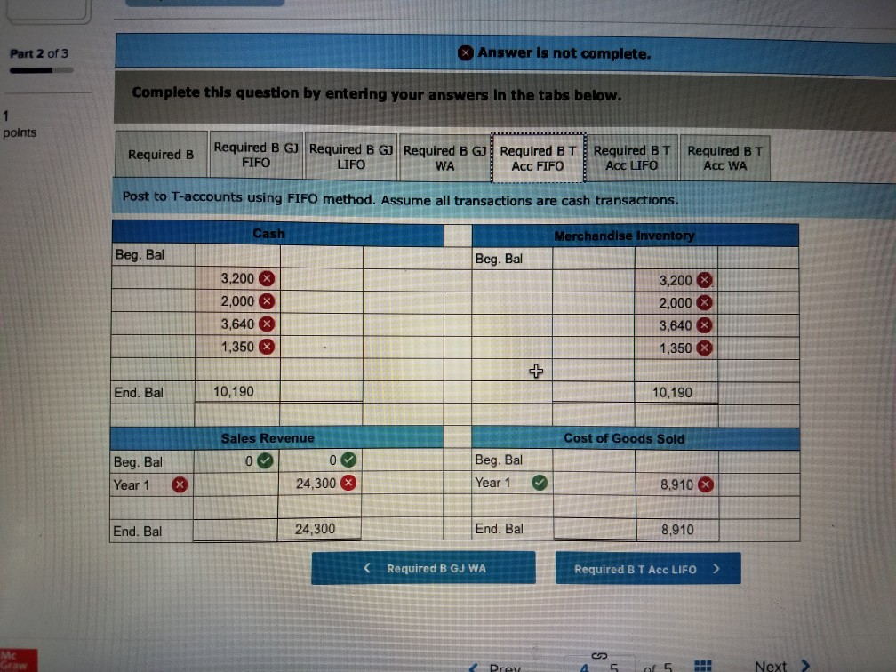 entering your answers In the tabs below. Required B Required B GJ