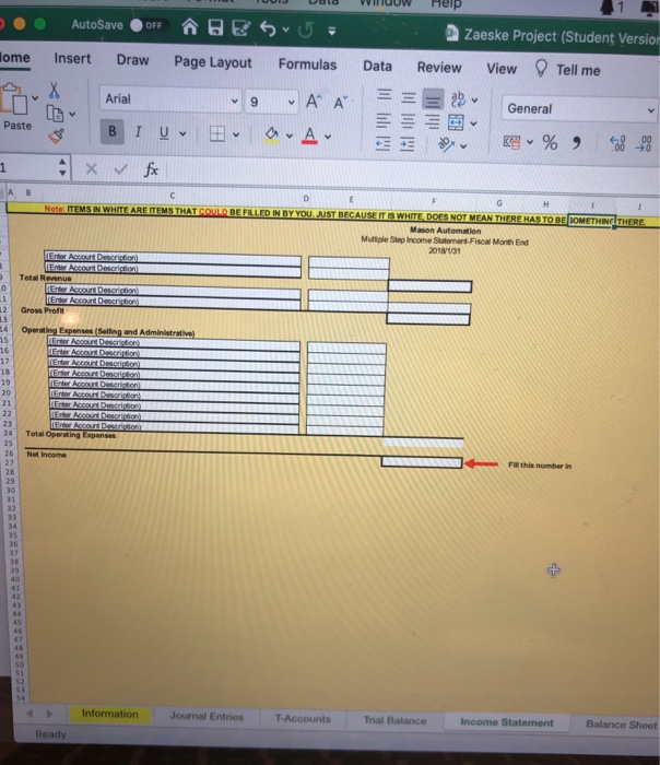 d the month. In addition, please prepare all necessary adjusting journal entries