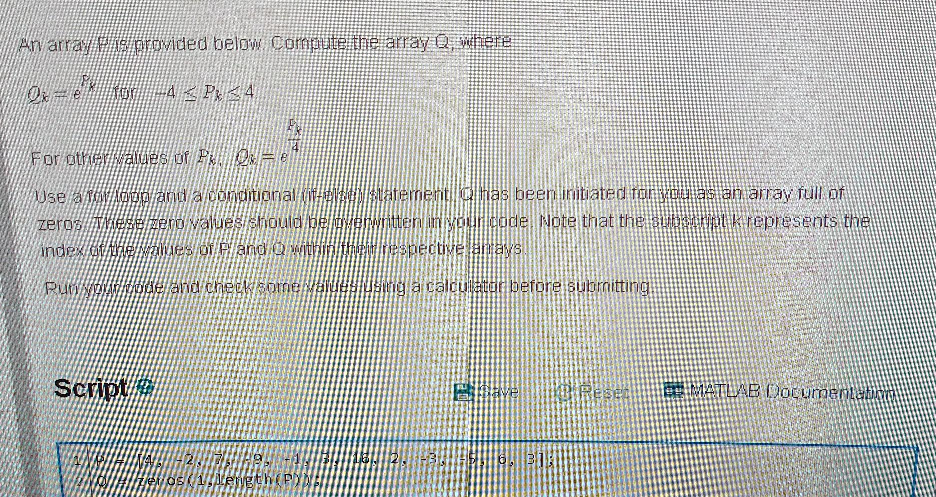  I need the code written out for Matlab(copy/ paste) and please