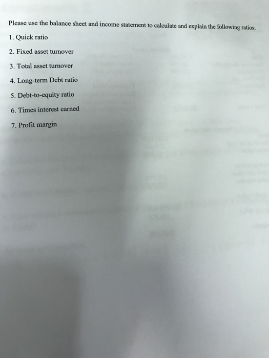 Sheet Cash Accounts Receivable Inventories Net Plant and Equipment 50,000 125,000 225,000