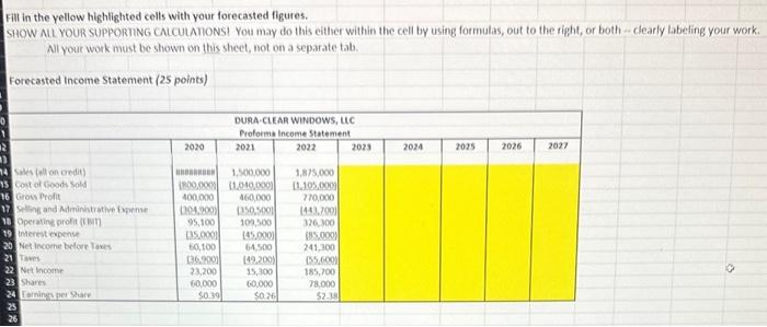 $1,000,000 in funding you asked for in exchange for 25% ownership of