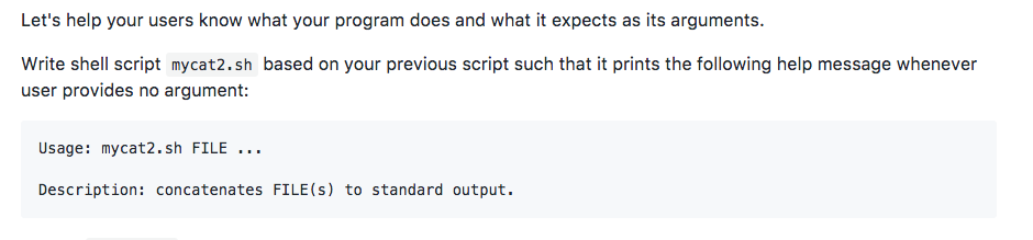 input and prints the concatenation of the files to the standard output