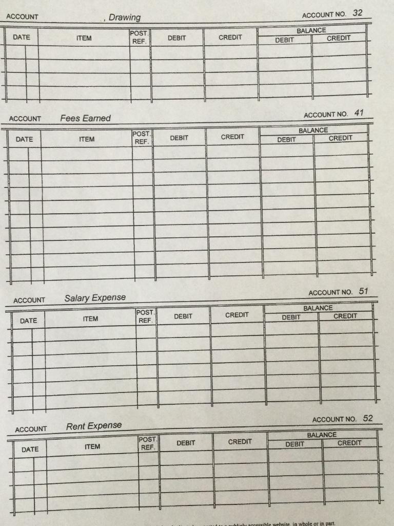 $3,670 cash for fees earned for jobs completed. 16 Paid electricity bill