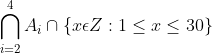 For iZ+, Ai is defined to be the set of all integer
