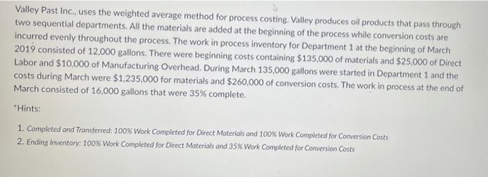 units come from? Prskal Equivalent Units and Product Cost Report - Weighted