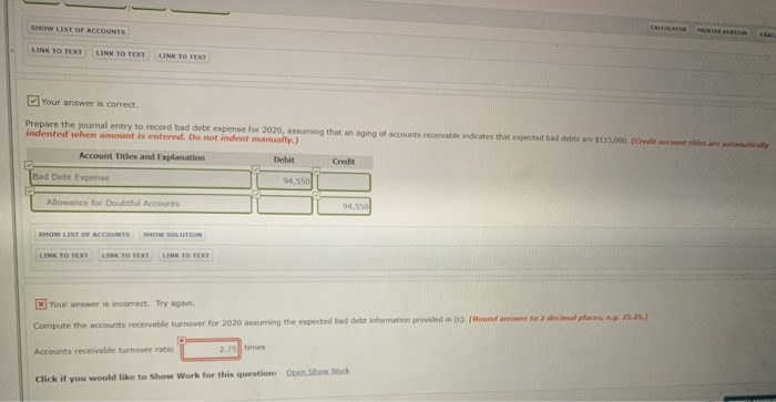 ( round answer to 2 decimal place) ?? Problem 9-01A a-d (Video)