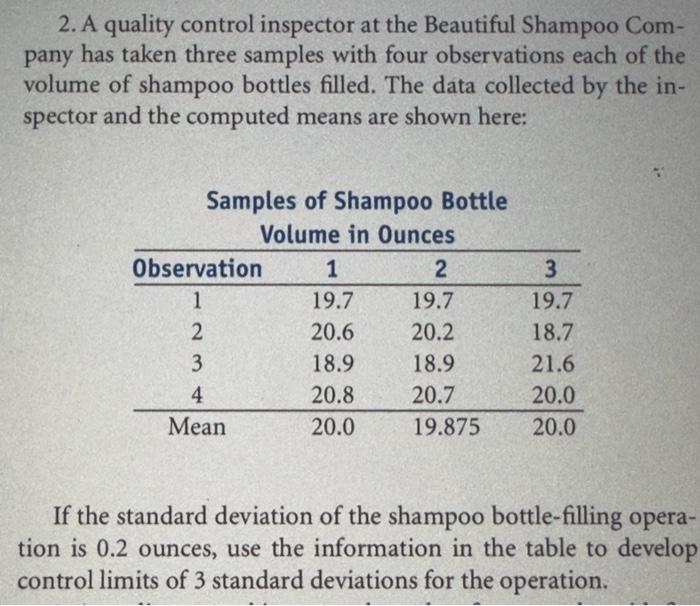  Explicitly write down the center line, UCL and LCL for x-chart.