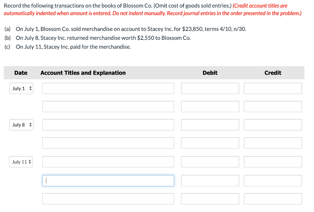 PLEASE POST EQUATIONS USED!! Record the following transactions on the books of