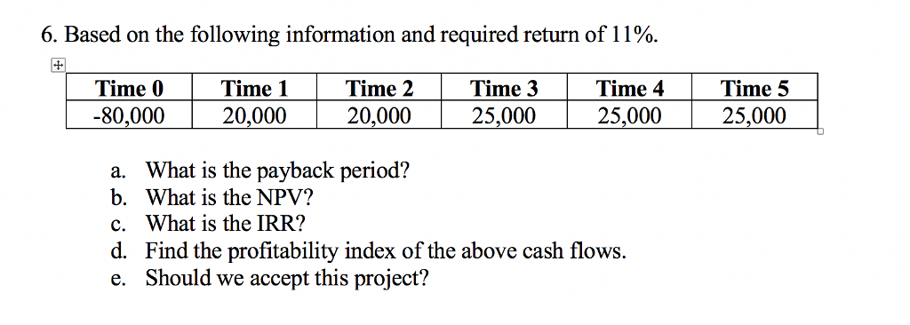 PLEASE WORK IT OUT NOT EXCEL THANK YOU:) 6. Based on the
