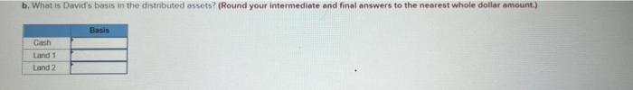 is $59,000 in a proportionate liquidating distribution, David receives cash of $8,200