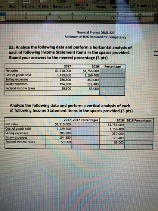  an Size Margins Breaks Background Header & Footer Normal Page Layout