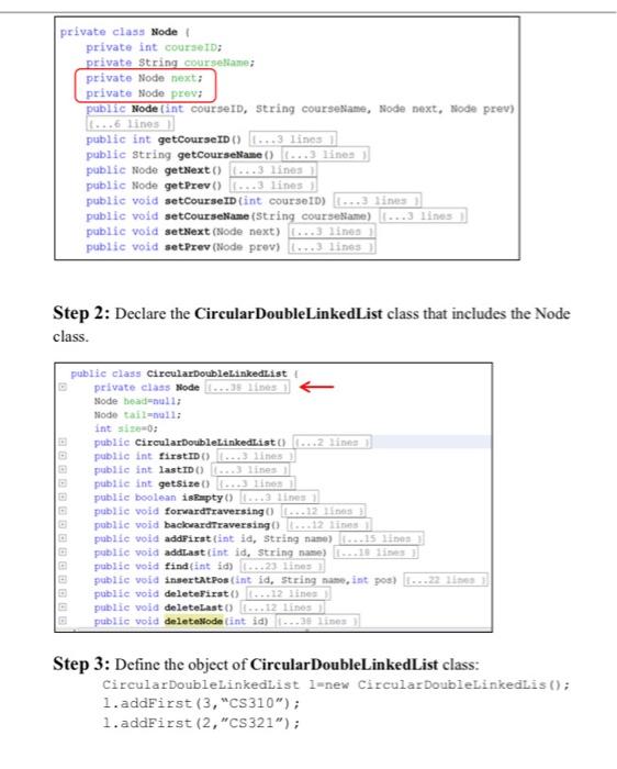 Circular Double Linked-List in Java. 2- Deal with Circular Double Linked-List in