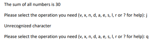 numbers (between 0 and 9) and then perform some arithmetic operations on