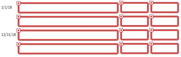 of the non-cancelable lease is 6 years with no renewal option. The