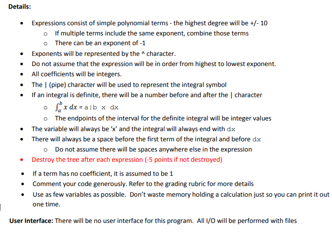 Attributes Coefficient Exponent o Methods Overloaded constructor Accessors Mutators Node class o