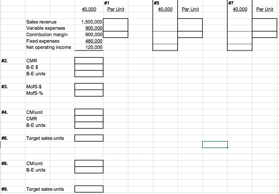 LAB INSTRUCTIONS: Respond to the questions below. Use Excel to calculate your
