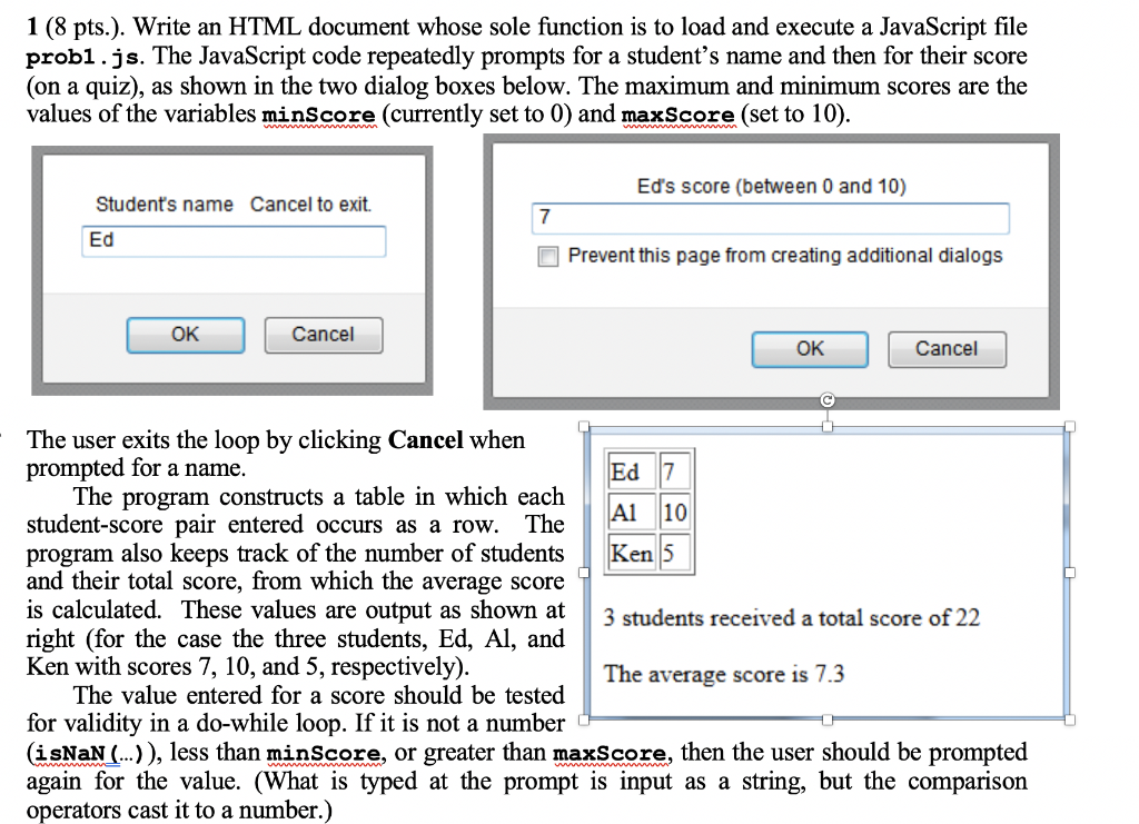  hello working on a program and I am new to javascript