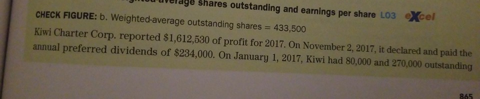  same question. Please full calculation and explanation. velage shares outstanding and